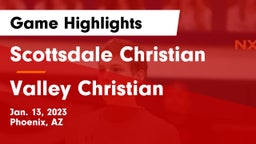 Scottsdale Christian vs Valley Christian  Game Highlights - Jan. 13, 2023