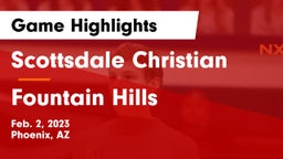 Scottsdale Christian vs Fountain Hills  Game Highlights - Feb. 2, 2023