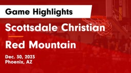 Scottsdale Christian vs Red Mountain  Game Highlights - Dec. 30, 2023