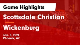 Scottsdale Christian vs Wickenburg  Game Highlights - Jan. 5, 2024
