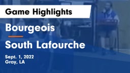 Bourgeois  vs South Lafourche  Game Highlights - Sept. 1, 2022