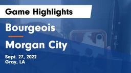 Bourgeois  vs Morgan City  Game Highlights - Sept. 27, 2022