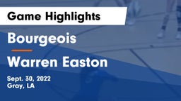 Bourgeois  vs Warren Easton  Game Highlights - Sept. 30, 2022