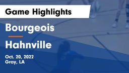 Bourgeois  vs Hahnville  Game Highlights - Oct. 20, 2022
