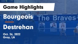Bourgeois  vs Destrehan  Game Highlights - Oct. 26, 2022