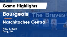 Bourgeois  vs Natchitoches Central  Game Highlights - Nov. 2, 2022