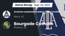 Recap: American Leadership Academy - West Foothills vs. Bourgade Catholic  2022
