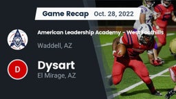 Recap: American Leadership Academy - West Foothills vs. Dysart  2022