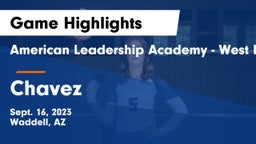 American Leadership Academy - West Foothills vs Chavez  Game Highlights - Sept. 16, 2023
