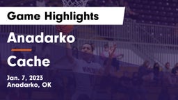 Anadarko  vs Cache  Game Highlights - Jan. 7, 2023