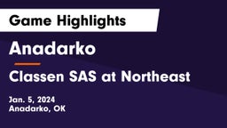 Anadarko  vs Classen SAS at Northeast Game Highlights - Jan. 5, 2024