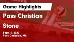 Pass Christian  vs Stone  Game Highlights - Sept. 6, 2022