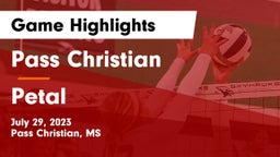 Pass Christian  vs Petal  Game Highlights - July 29, 2023