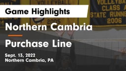 Northern Cambria  vs Purchase Line Game Highlights - Sept. 13, 2022