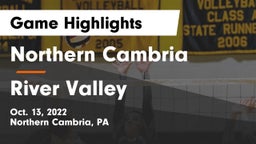 Northern Cambria  vs River Valley  Game Highlights - Oct. 13, 2022