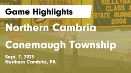 Northern Cambria  vs Conemaugh Township  Game Highlights - Sept. 7, 2023