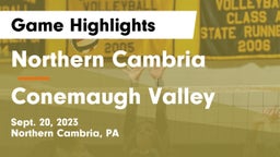 Northern Cambria  vs Conemaugh Valley  Game Highlights - Sept. 20, 2023