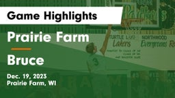 Prairie Farm  vs Bruce  Game Highlights - Dec. 19, 2023