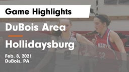 DuBois Area  vs Hollidaysburg Game Highlights - Feb. 8, 2021