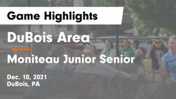 DuBois Area  vs Moniteau Junior Senior  Game Highlights - Dec. 10, 2021