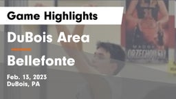 DuBois Area  vs Bellefonte  Game Highlights - Feb. 13, 2023