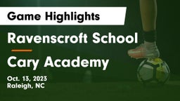 Ravenscroft School vs Cary Academy Game Highlights - Oct. 13, 2023