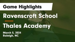 Ravenscroft School vs Thales Academy Game Highlights - March 5, 2024