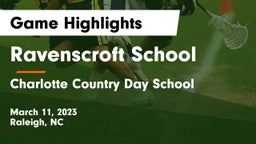 Ravenscroft School vs Charlotte Country Day School Game Highlights - March 11, 2023