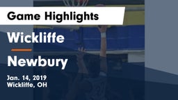 Wickliffe  vs Newbury  Game Highlights - Jan. 14, 2019