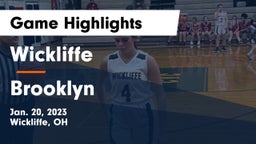 Wickliffe  vs Brooklyn  Game Highlights - Jan. 20, 2023