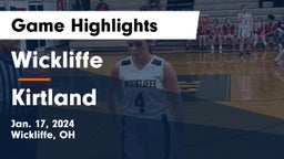 Wickliffe  vs Kirtland  Game Highlights - Jan. 17, 2024