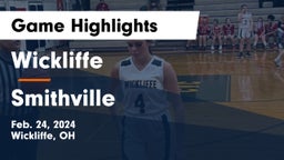 Wickliffe  vs Smithville  Game Highlights - Feb. 24, 2024