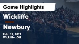 Wickliffe  vs Newbury  Game Highlights - Feb. 15, 2019