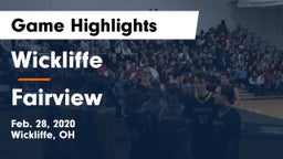 Wickliffe  vs Fairview Game Highlights - Feb. 28, 2020