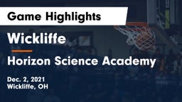 Wickliffe  vs Horizon Science Academy Game Highlights - Dec. 2, 2021