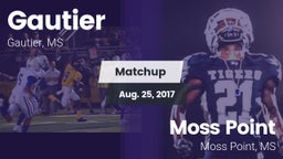 Matchup: Gautier  vs. Moss Point  2017