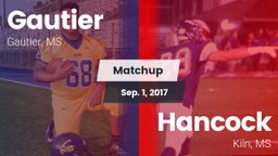 Matchup: Gautier  vs. Hancock  2017