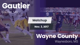 Matchup: Gautier  vs. Wayne County  2017