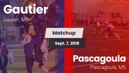 Matchup: Gautier  vs. Pascagoula  2018