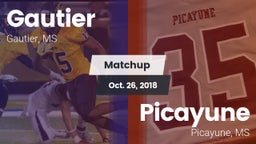 Matchup: Gautier  vs. Picayune  2018