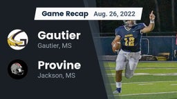 Recap: Gautier  vs. Provine  2022