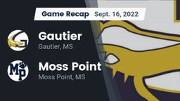 Recap: Gautier  vs. Moss Point  2022