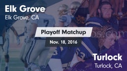 Matchup: Elk Grove High vs. Turlock  2016