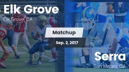 Matchup: Elk Grove High vs. Serra  2017