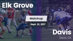 Matchup: Elk Grove High vs. Davis  2017