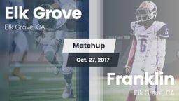Matchup: Elk Grove High vs. Franklin  2017