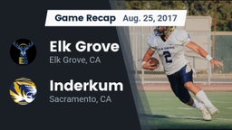 Recap: Elk Grove  vs. Inderkum  2017