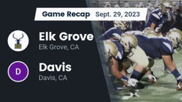 Recap: Elk Grove  vs. Davis  2023
