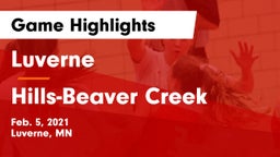 Luverne  vs Hills-Beaver Creek  Game Highlights - Feb. 5, 2021