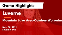 Luverne  vs Mountain Lake Area-Comfrey Wolverines Game Highlights - Nov. 30, 2021